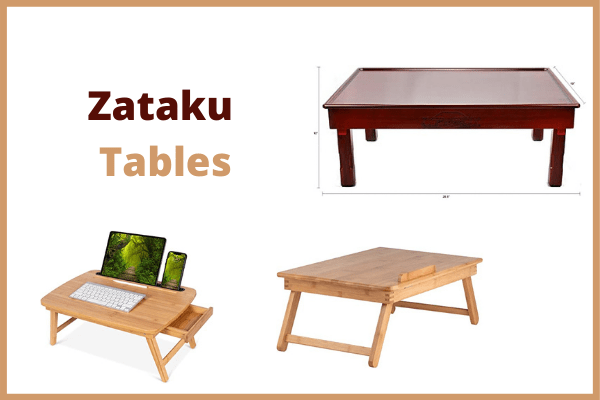 Zataku Tables from Japan